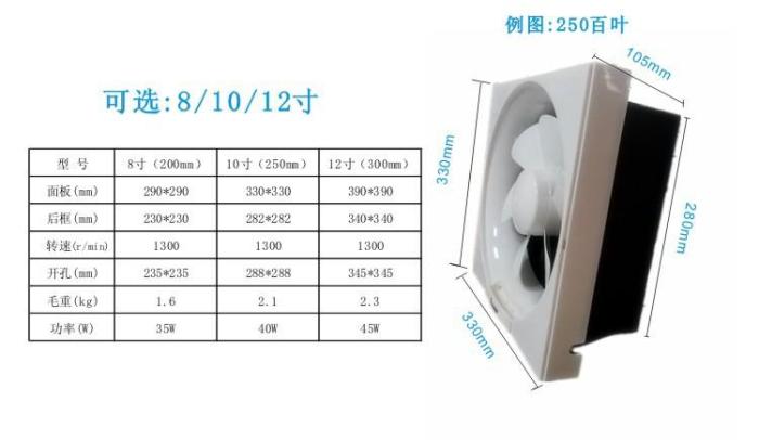 排气扇300mm是多少寸