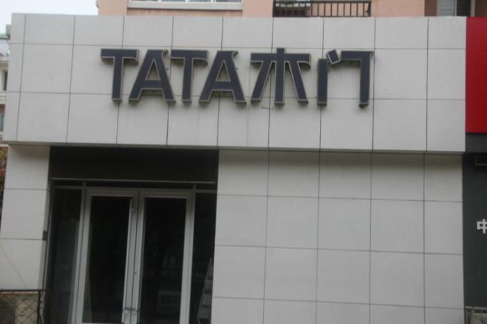 tata木门logo