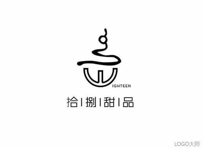 甜品店logo设计