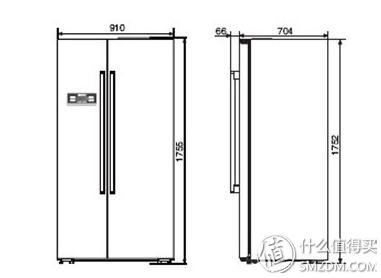 双开门冰箱尺寸预留多少