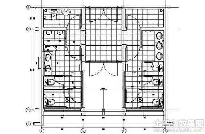 公共卫生间布局